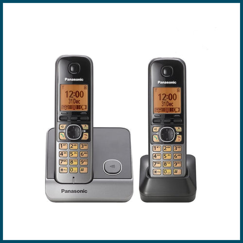 Panasonic Dual Handset Cordless Phone (KXTG6712)